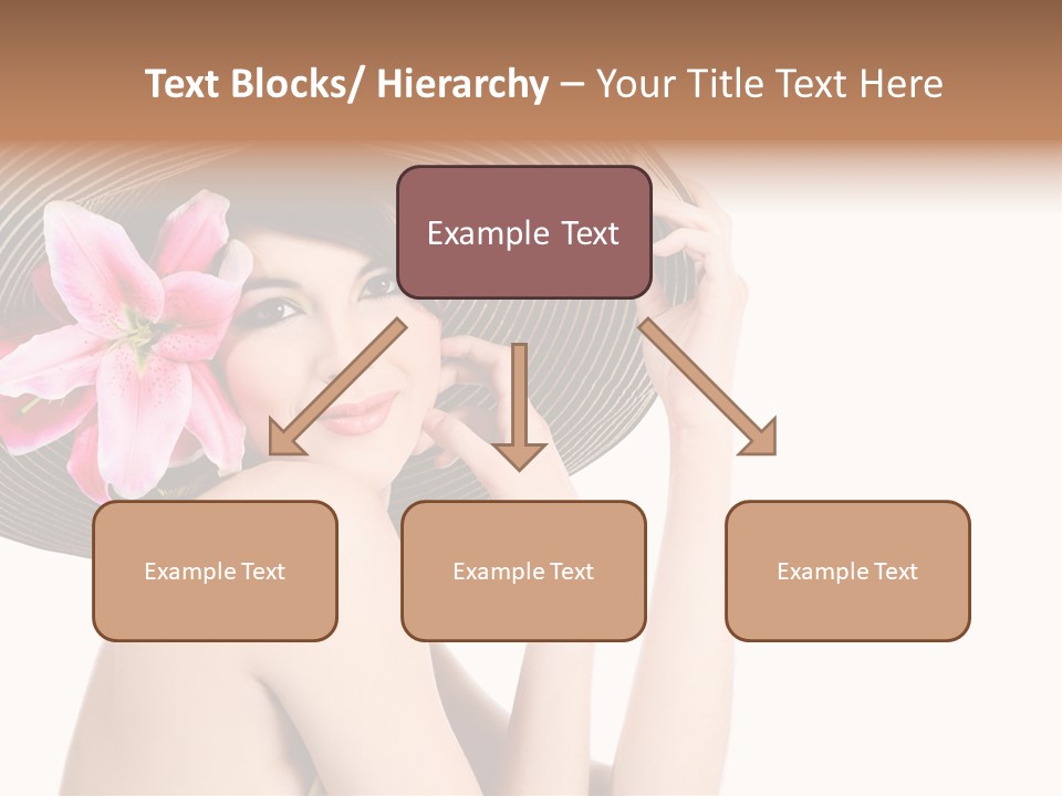 Girl Beautiful Body PowerPoint Template