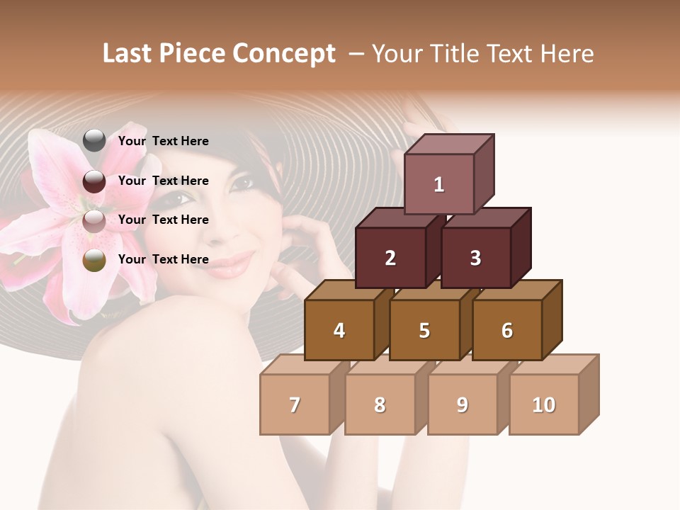 Girl Beautiful Body PowerPoint Template