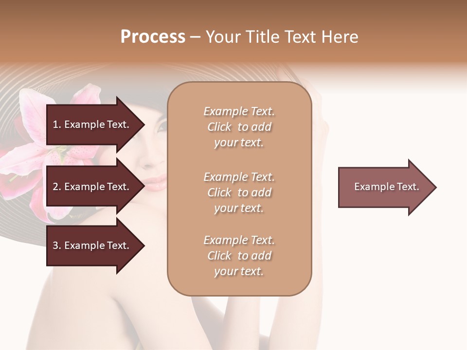 Girl Beautiful Body PowerPoint Template