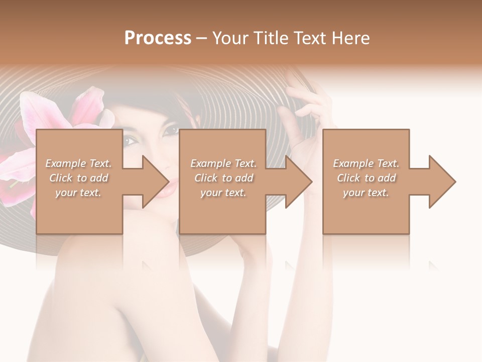 Girl Beautiful Body PowerPoint Template