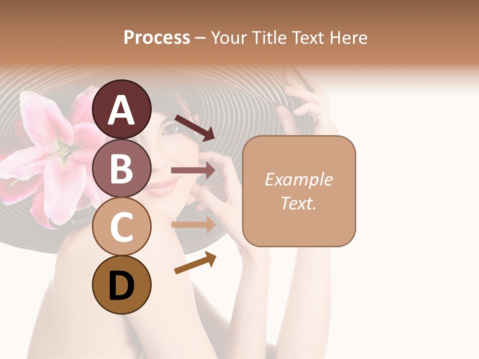 Girl Beautiful Body PowerPoint Template