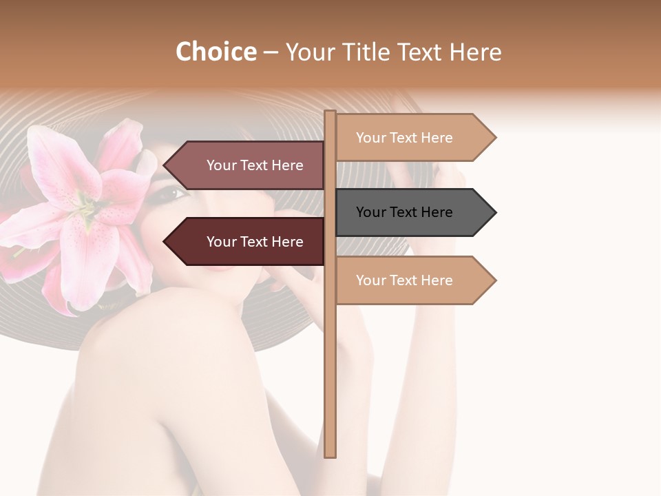 Girl Beautiful Body PowerPoint Template