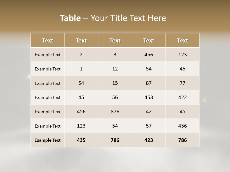 Circle Sparkle Glass PowerPoint Template