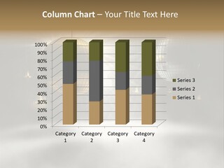 Circle Sparkle Glass PowerPoint Template