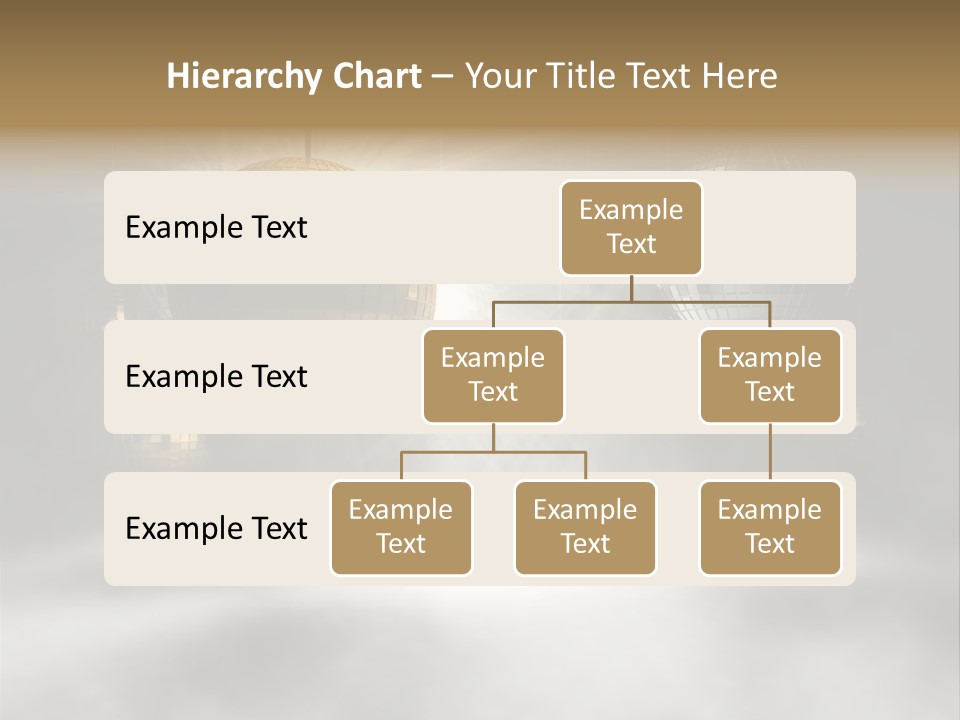 Circle Sparkle Glass PowerPoint Template