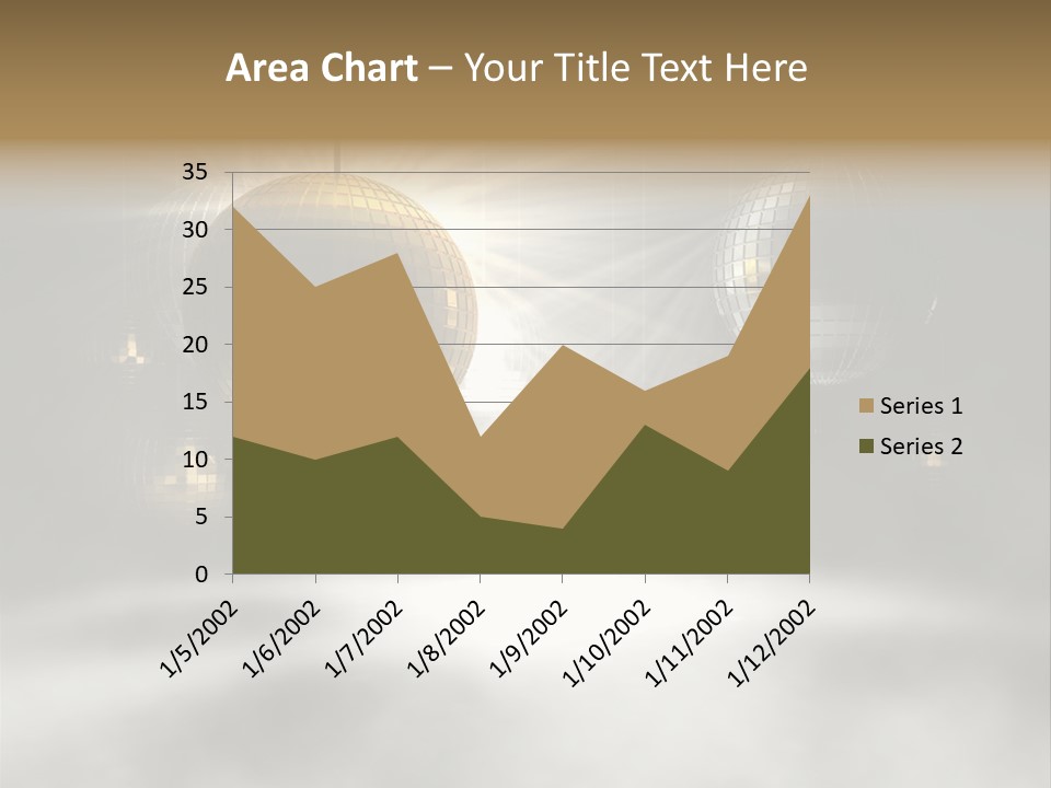 Circle Sparkle Glass PowerPoint Template