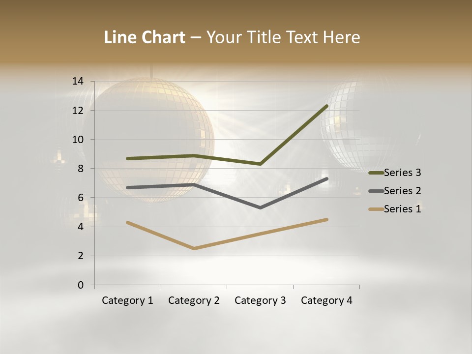 Circle Sparkle Glass PowerPoint Template