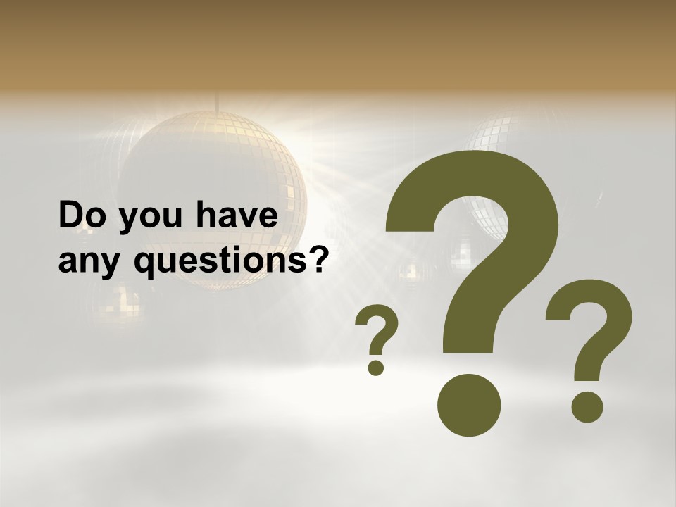 Circle Sparkle Glass PowerPoint Template