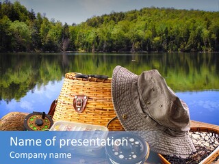 Fly Fishing Equipment PowerPoint Template