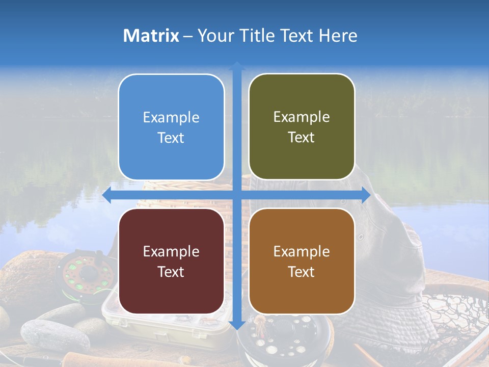 Fly Fishing Equipment PowerPoint Template