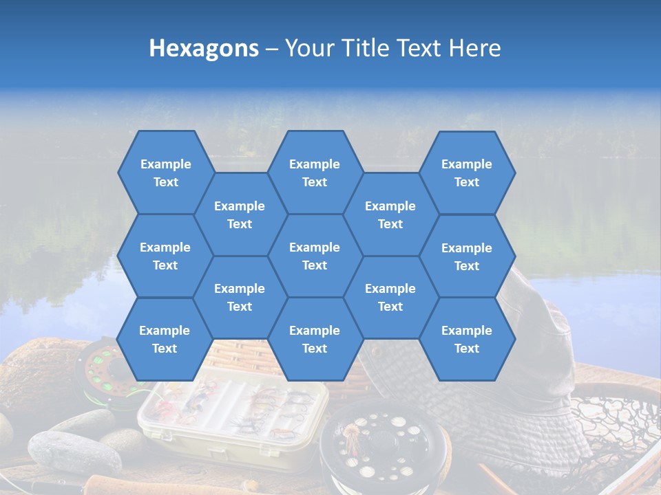 Fly Fishing Equipment PowerPoint Template