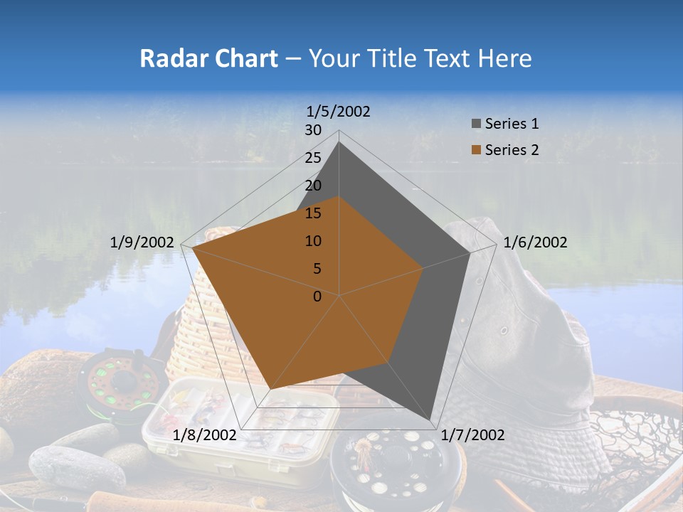Fly Fishing Equipment PowerPoint Template