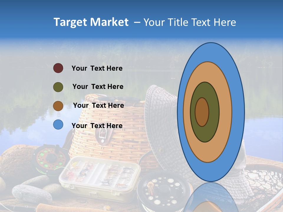 Fly Fishing Equipment PowerPoint Template