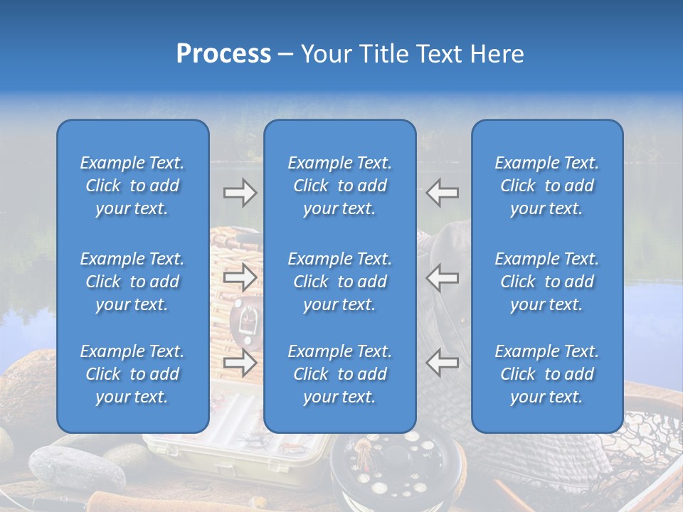 Fly Fishing Equipment PowerPoint Template