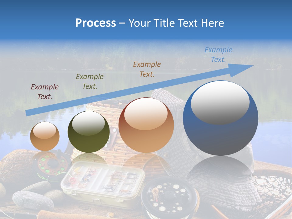 Fly Fishing Equipment PowerPoint Template