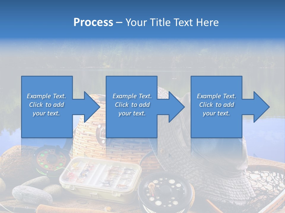Fly Fishing Equipment PowerPoint Template