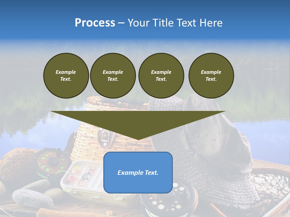 Fly Fishing Equipment PowerPoint Template