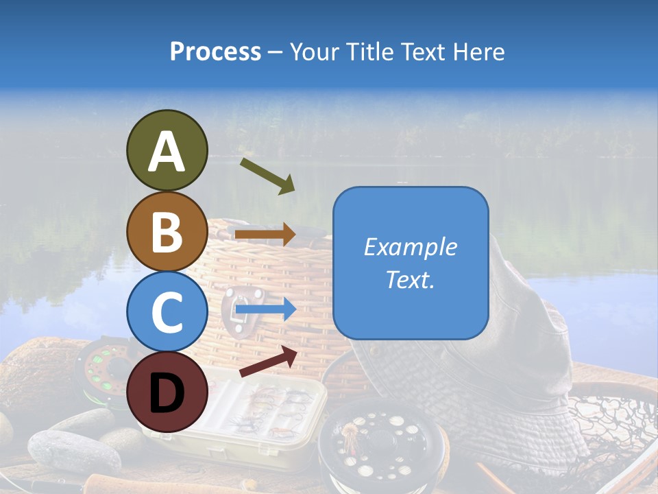 Fly Fishing Equipment PowerPoint Template