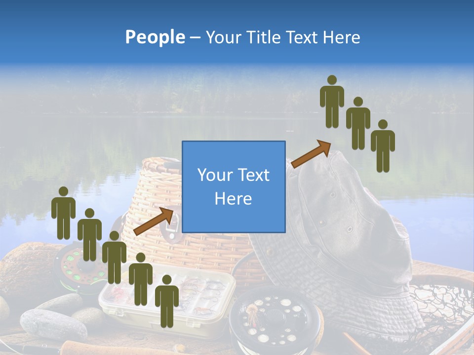 Fly Fishing Equipment PowerPoint Template