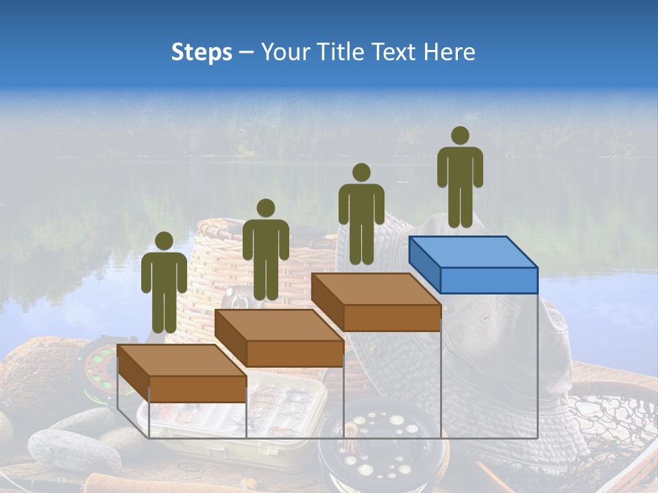 Fly Fishing Equipment PowerPoint Template