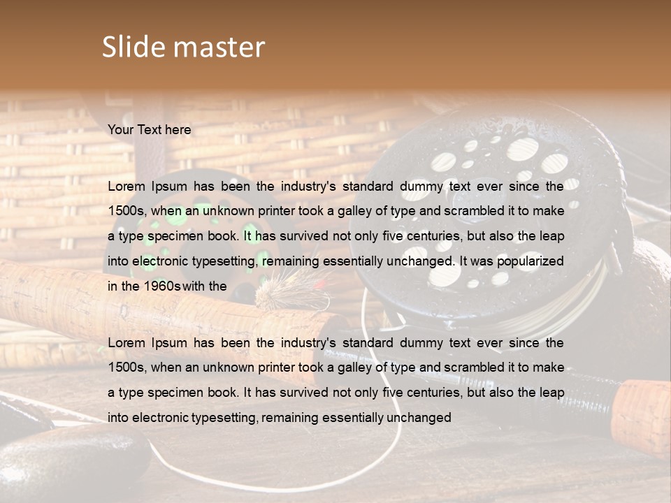 Fly Fishing PowerPoint Template