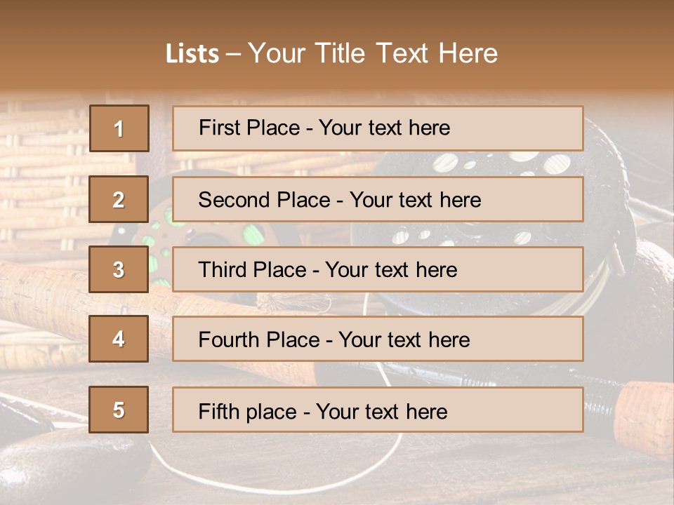 Fly Fishing PowerPoint Template