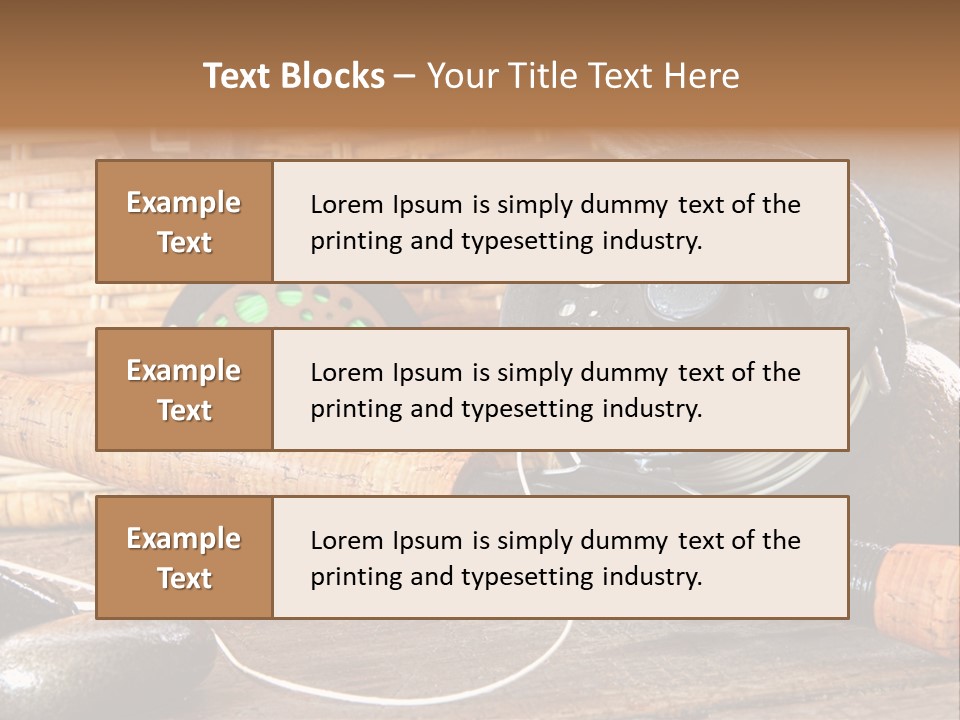 Fly Fishing PowerPoint Template