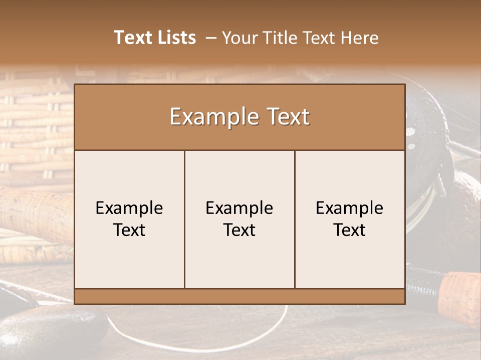 Fly Fishing PowerPoint Template