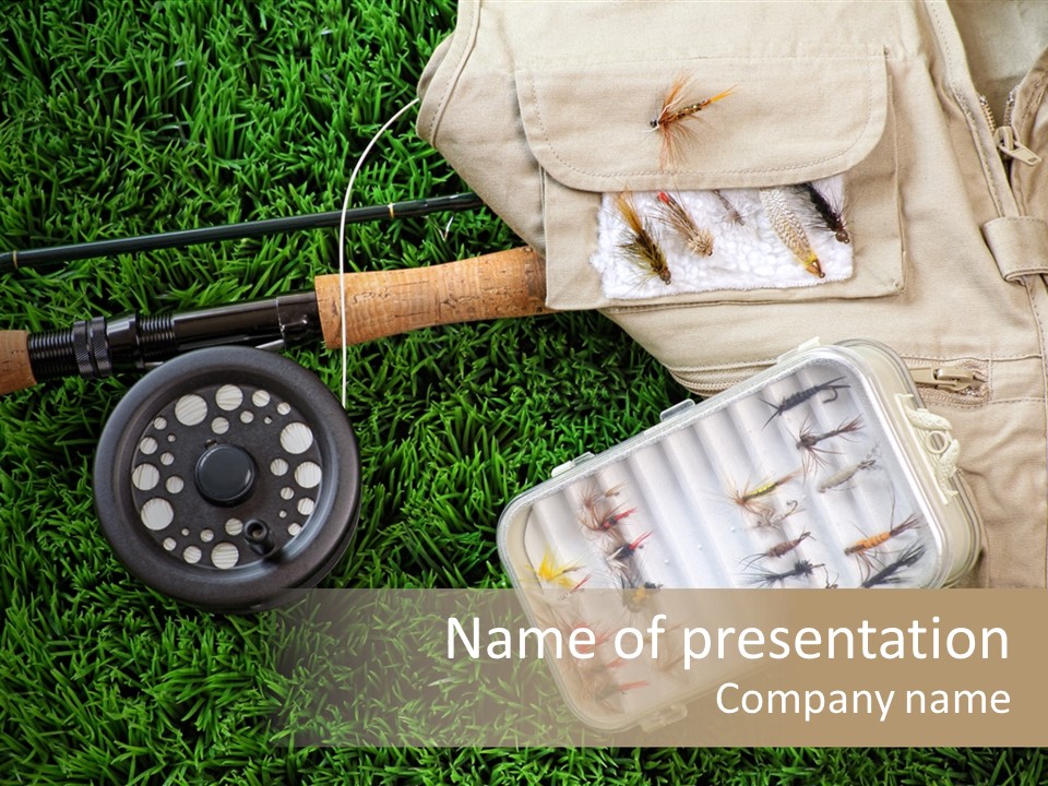 Web Templates Fishing PowerPoint Template