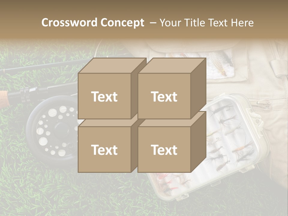Web Templates Fishing PowerPoint Template