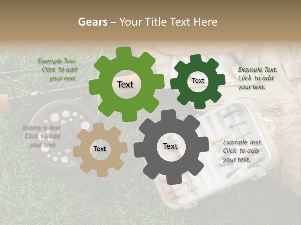 Web Templates Fishing PowerPoint Template