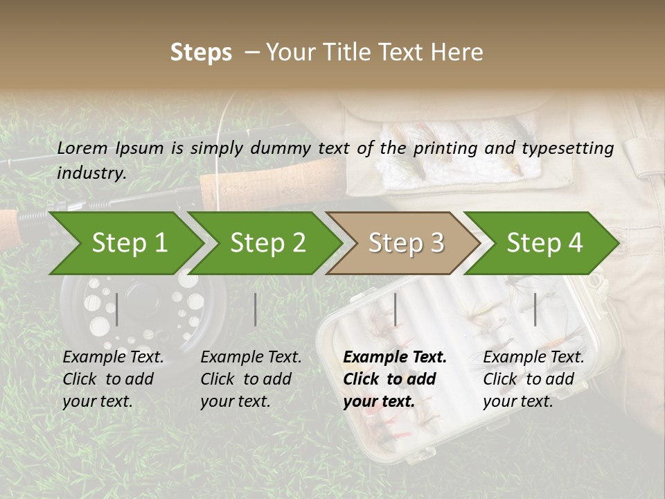 Web Templates Fishing PowerPoint Template