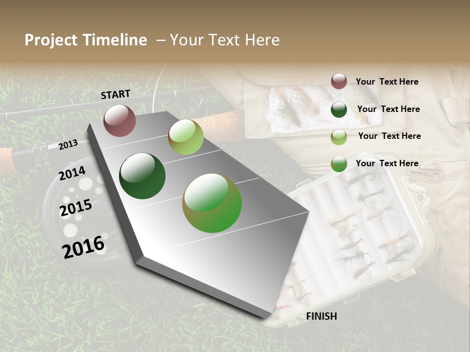 Web Templates Fishing PowerPoint Template
