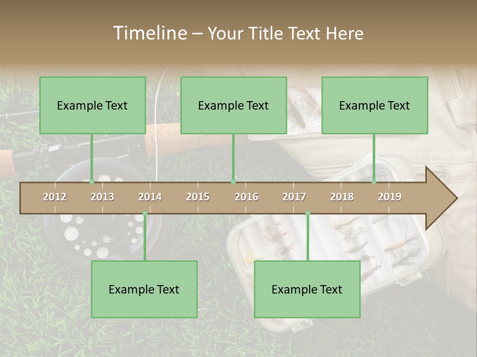 Web Templates Fishing PowerPoint Template
