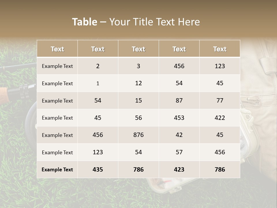 Web Templates Fishing PowerPoint Template