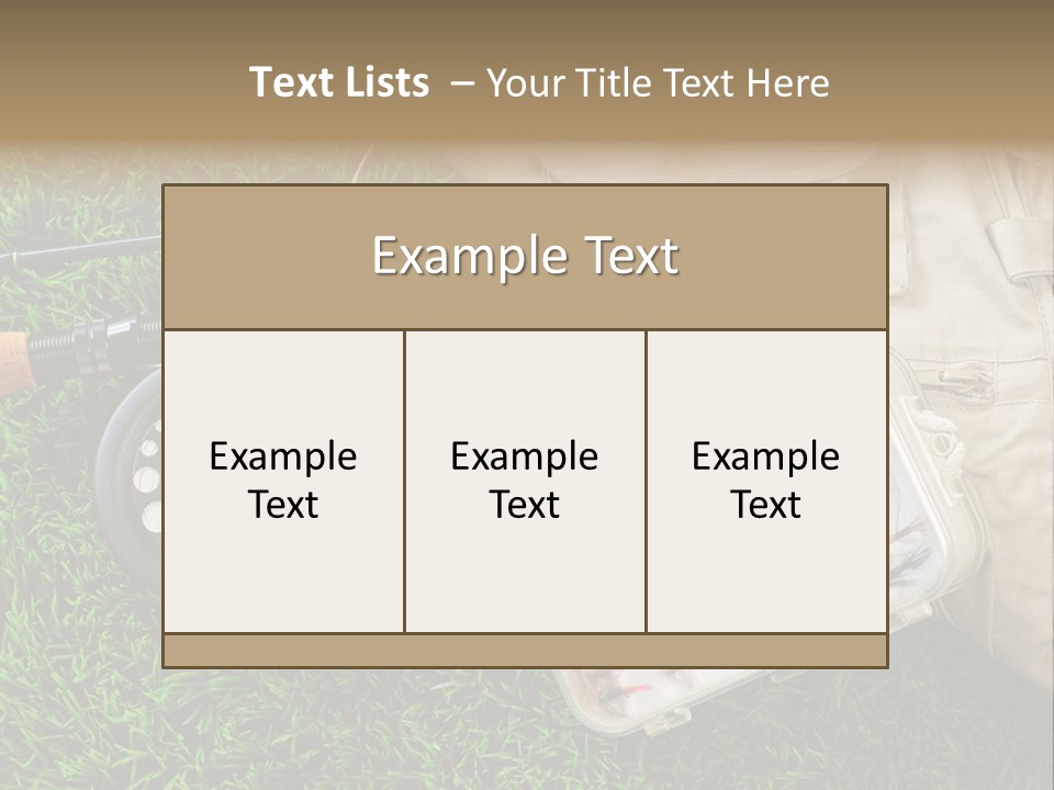Web Templates Fishing PowerPoint Template