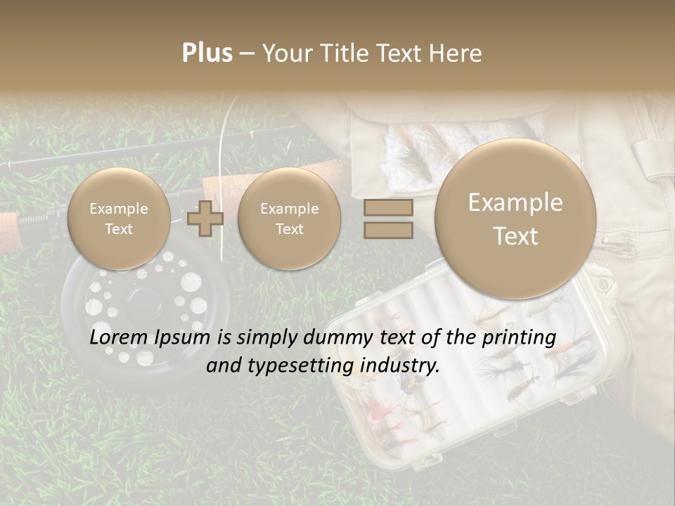 Web Templates Fishing PowerPoint Template