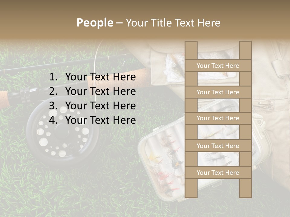 Web Templates Fishing PowerPoint Template