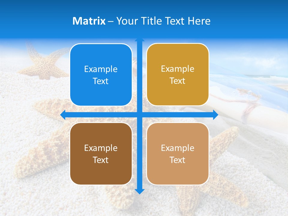 Message In A Bottle PowerPoint Template