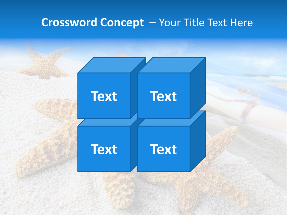 Message In A Bottle PowerPoint Template