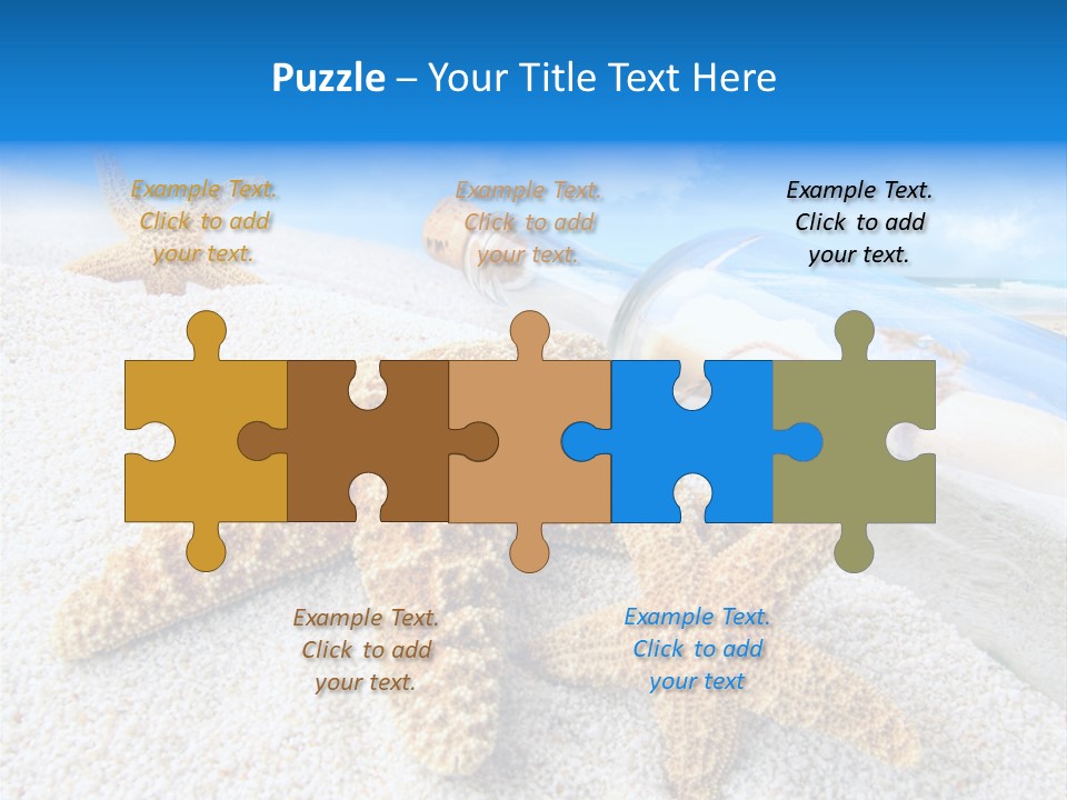 Message In A Bottle PowerPoint Template
