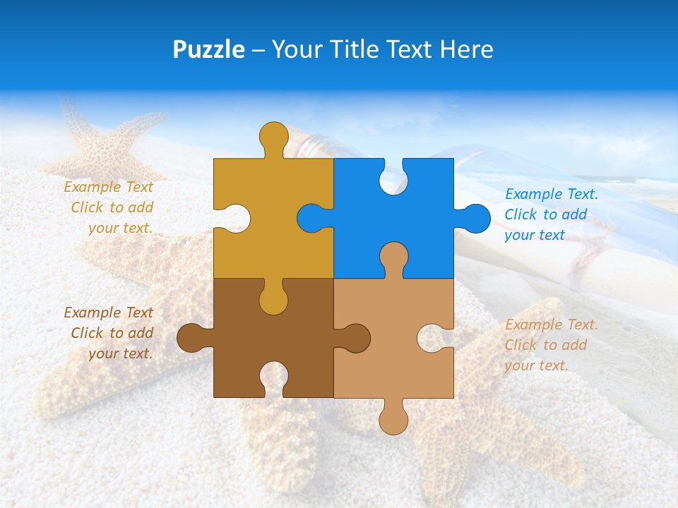 Message In A Bottle PowerPoint Template