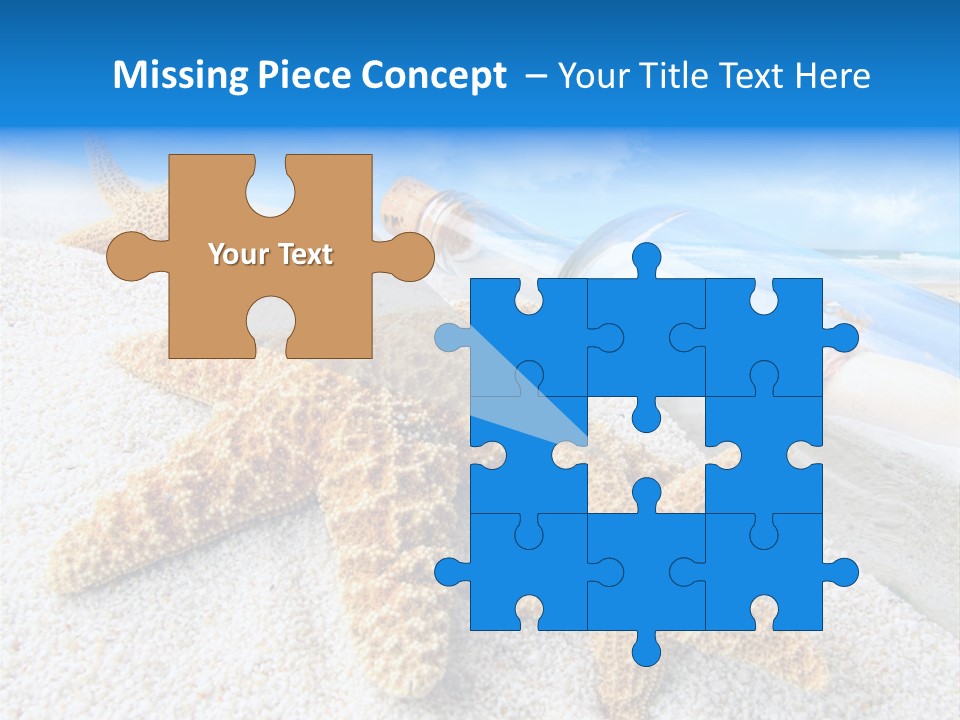 Message In A Bottle PowerPoint Template