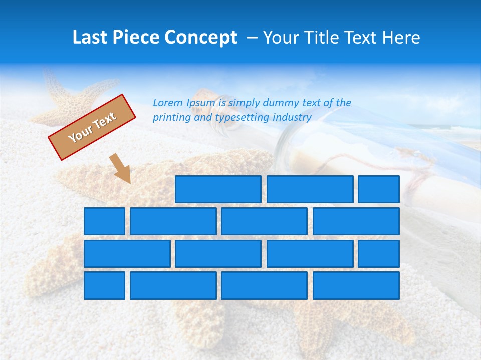 Message In A Bottle PowerPoint Template