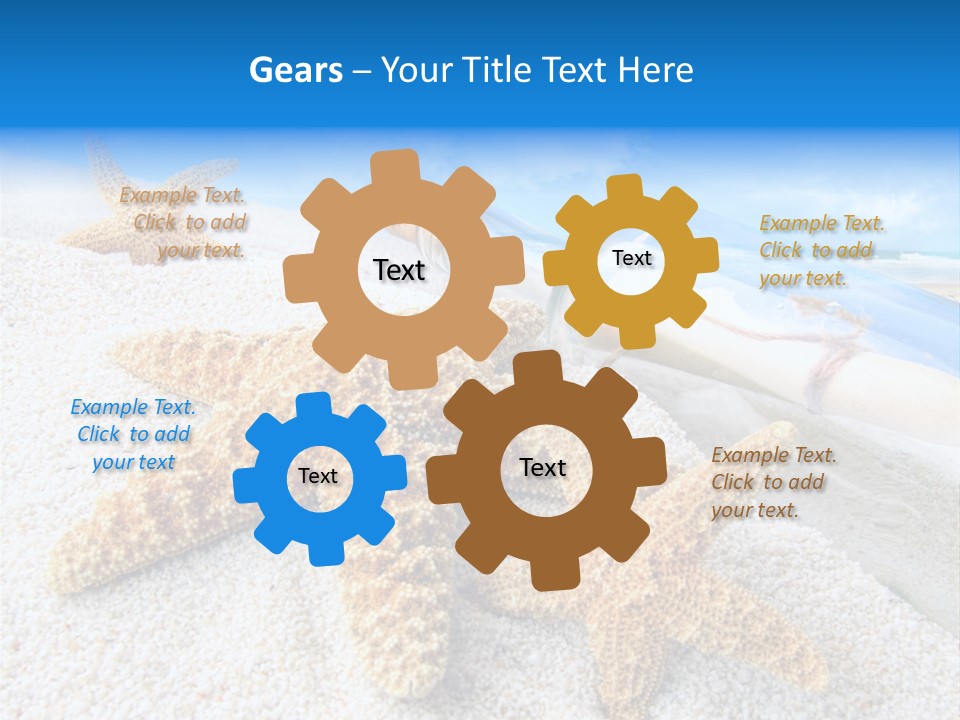 Message In A Bottle PowerPoint Template