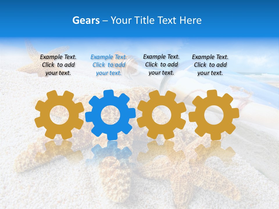 Message In A Bottle PowerPoint Template