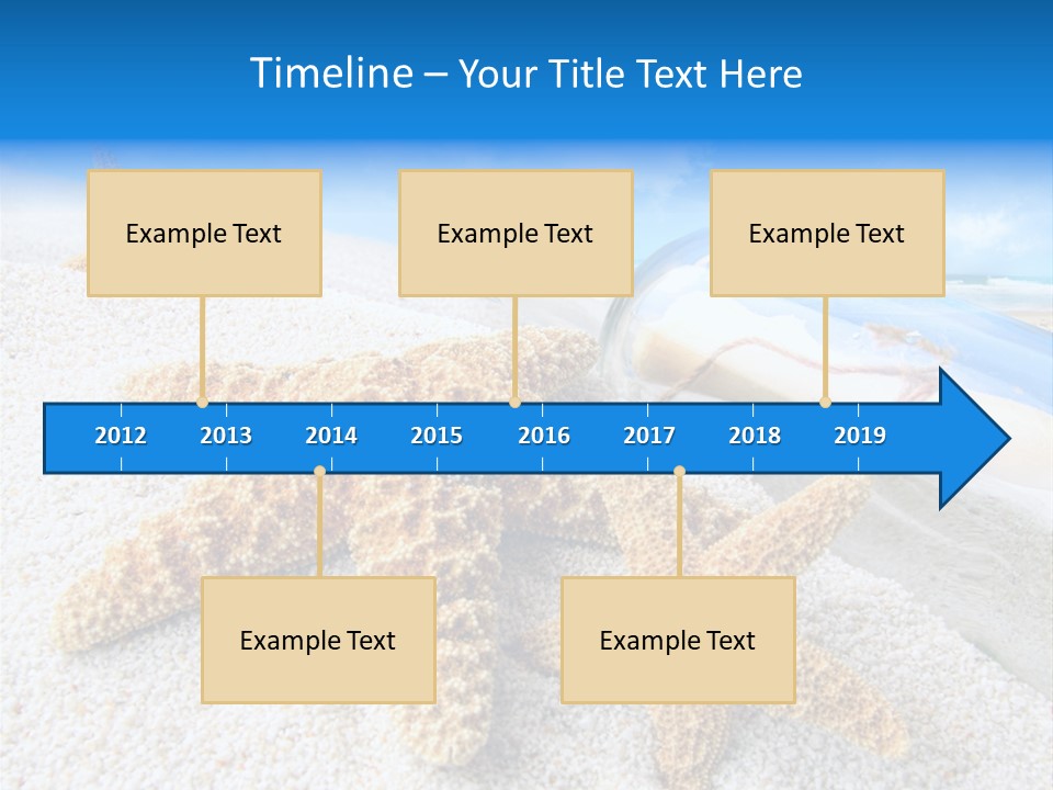 Message In A Bottle PowerPoint Template