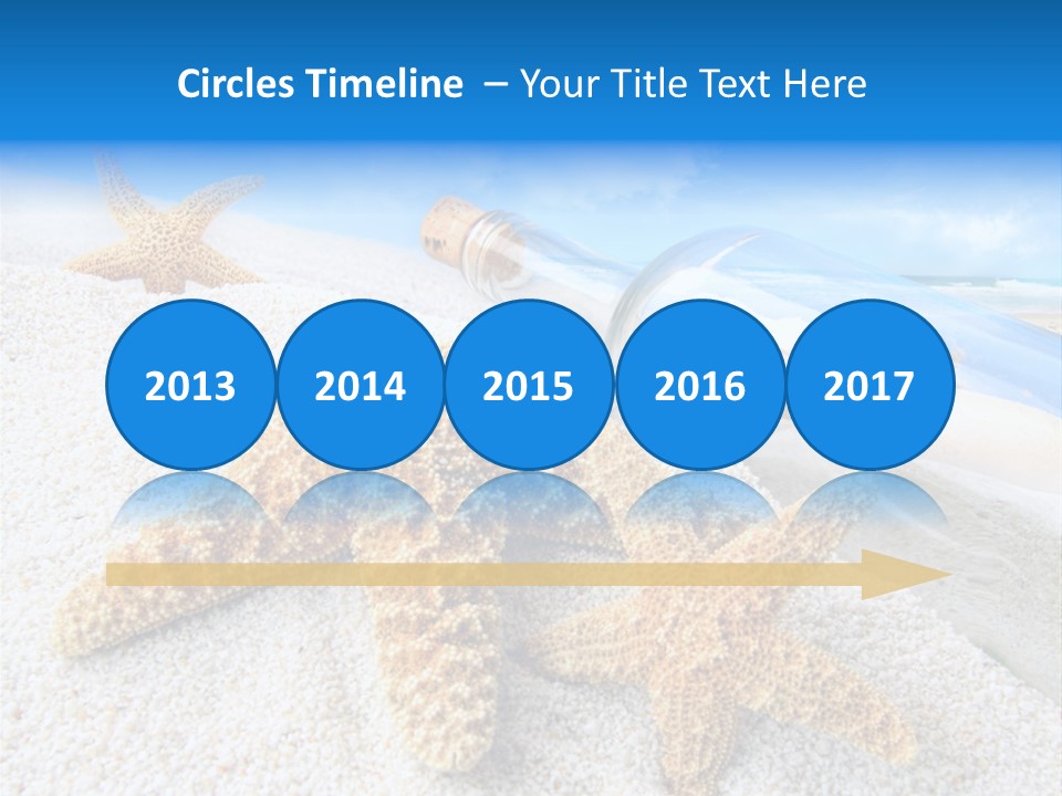 Message In A Bottle PowerPoint Template