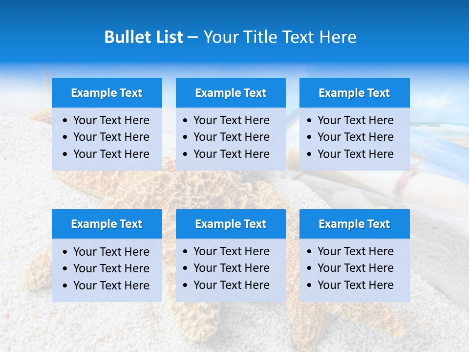Message In A Bottle PowerPoint Template