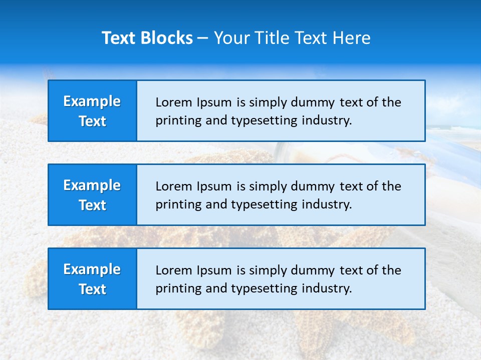 Message In A Bottle PowerPoint Template